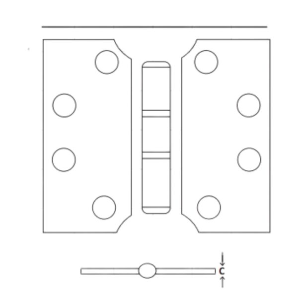 heavy duty hinge